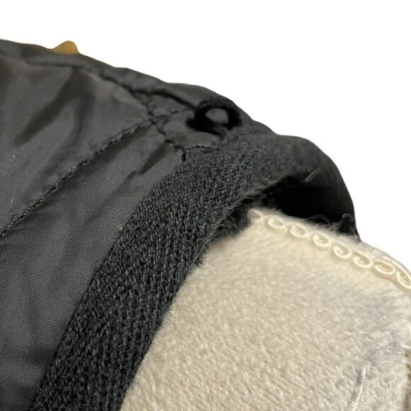 Alpha Industries The N-3B “SLY” Black Faux Fur Lined Quilted Vest (Size: Small) - Picture 10 of 16